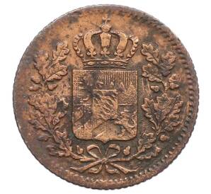 1 пфенниг 1852 года Бавария — Фото №2