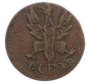 1 геллер 1821 года Франкфурт — Фото №2