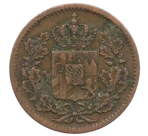 1 пфенниг 1848 года Бавария — Фото №2