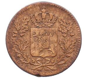 1 пфенниг 1847 года Бавария — Фото №2