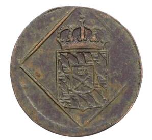 1 геллер 1817 года Бавария — Фото №2