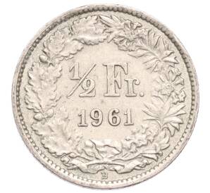 1/2 франка 1961 года Швейцария — Фото №1