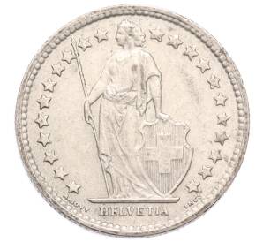 1/2 франка 1961 года Швейцария — Фото №2