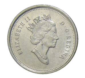 10 центов 2000 года Канада — Фото №2