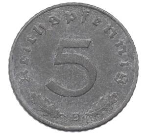 5 рейхспфеннигов 1940 года E Германия — Фото №2