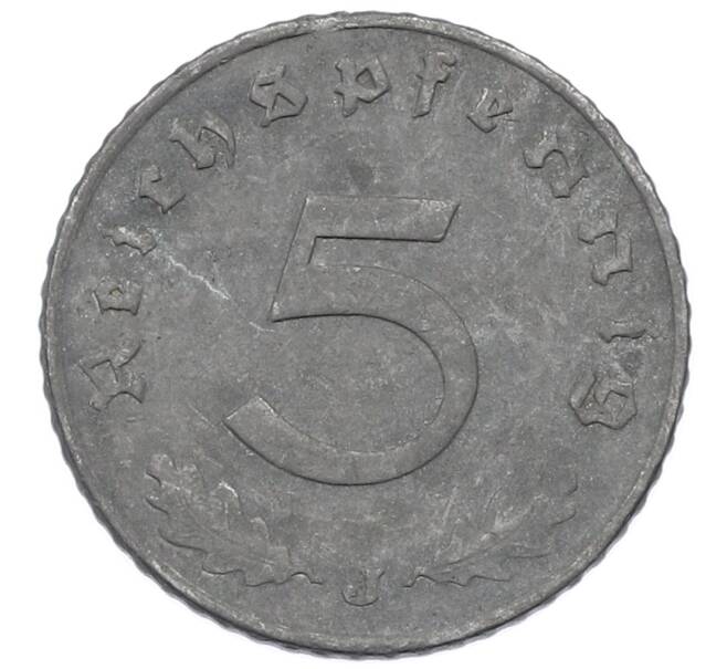 Монета 5 рейхспфеннигов 1941 года J Германия (Артикул: K4-0920) — Фото №2