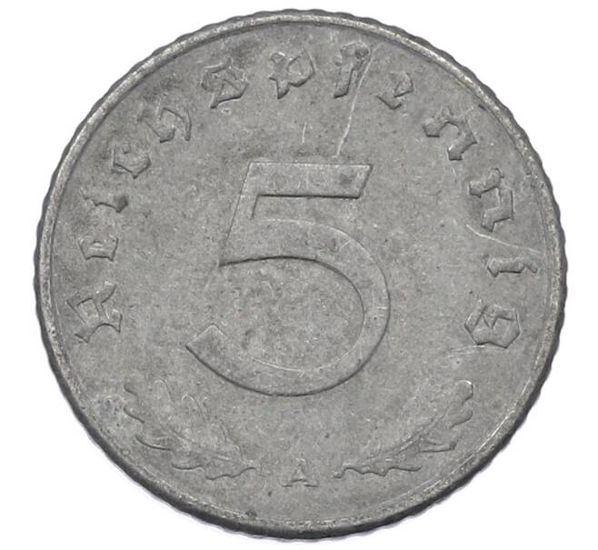 Монета 5 рейхспфеннигов 1941 года A Германия (Артикул: K4-0923) — Фото №2