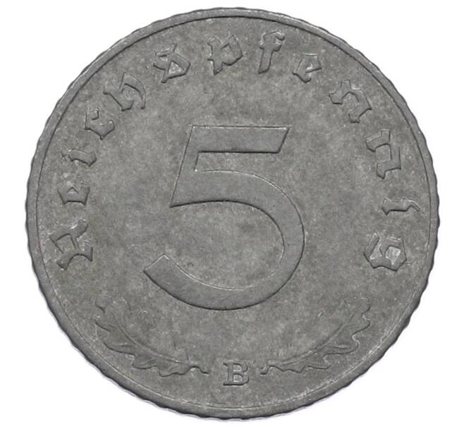 Монета 5 рейхспфеннигов 1941 года B Германия (Артикул: K4-0926) — Фото №2