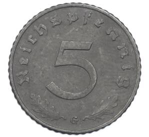 5 рейхспфеннигов 1940 года G Германия — Фото №2