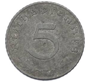 5 рейхспфеннигов 1943 года E Германия — Фото №2