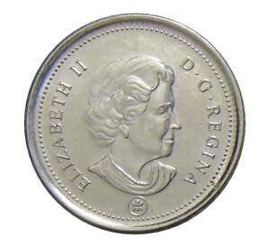 10 центов 2013 года Канада — Фото №2