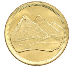 1 пиастр 1984 года Египет — Фото №2