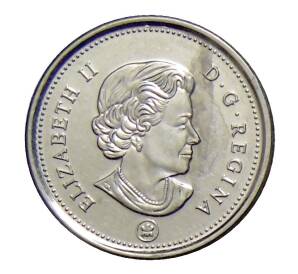 10 центов 2014 года Канада — Фото №2