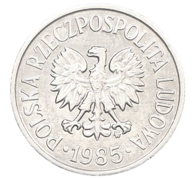 Монета 20 грошей 1985 года Польша (Артикул: K12-71181) — Фото №2