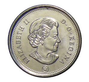 10 центов 2015 года Канада — Фото №2