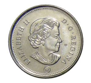 10 центов 2016 года Канада — Фото №2