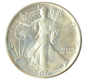 1 доллар 1991 года США — «Шагающая свобода»