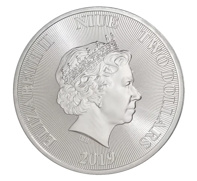 Монета 2 доллара 2019 года Ниуэ — Лев (Артикул M2-33172)