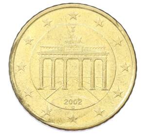 50 евроцентов 2002 года G Германия — Фото №1