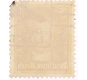 Почтовая марка 3 рейхспфеннига 1926 года Германия «Известные немцы — Иоганн Вольфганг фон Гете» — Фото №2