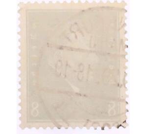 Почтовая марка 8 рейхспфеннигов 1928 года Германия «Фридрих Эберт — первый президент Германии» — Фото №2