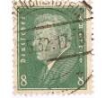 Почтовая марка 8 рейхспфеннигов 1928 года Германия «Фридрих Эберт — первый президент Германии» (Артикул: T11-26007) — Фото №1