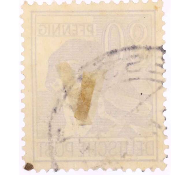 Почтовая марка 80 пфеннигов 1947 года Германия (Союзная Оккупационная зона) (Артикул: T11-26026) — Фото №2