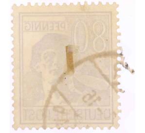 Почтовая марка 80 пфеннигов 1947 года Германия (Союзная Оккупационная зона)