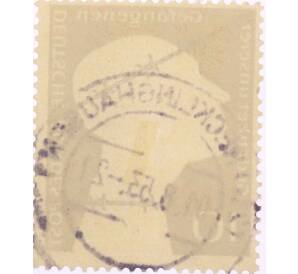 Почтовая марка 10 пфеннигов 1953 года Западная Германия (ФРГ) «Немецкие военнопленные — Заключенный за колючей проволокой» — Фото №2