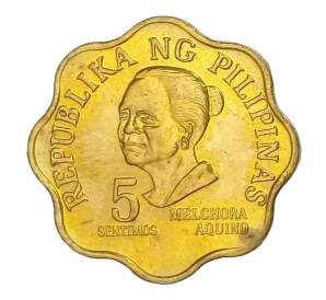 5 сентимо 1975 года Филиппины — Фото №2
