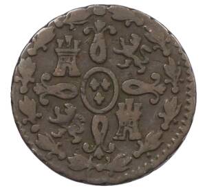 2 мараведи 1831 года Испания — Фото №2