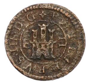 2 мараведи 1602-1619 года Испания — Фото №2