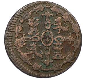 8 мараведи 1817 года Испания — Фото №2