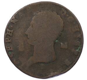 8 мараведи 1809-1813 года Испания — Фото №1