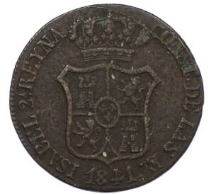 6 кварто 1841 года Каталония — Фото №1