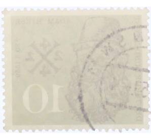 Почтовая марка 10 пфеннигов 1959 года Западная Германия (ФРГ) «400-летие со дня смерти Адама Ризе»