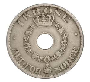 1 крона 1925 года Норвегия — Фото №2