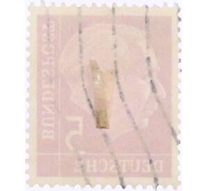 Почтовая марка 5 пфеннигов 1954 года Западная Германия (ФРГ) «Теодор Хойс»