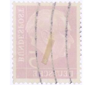 Почтовая марка 5 пфеннигов 1954 года Западная Германия (ФРГ) «Теодор Хойс»