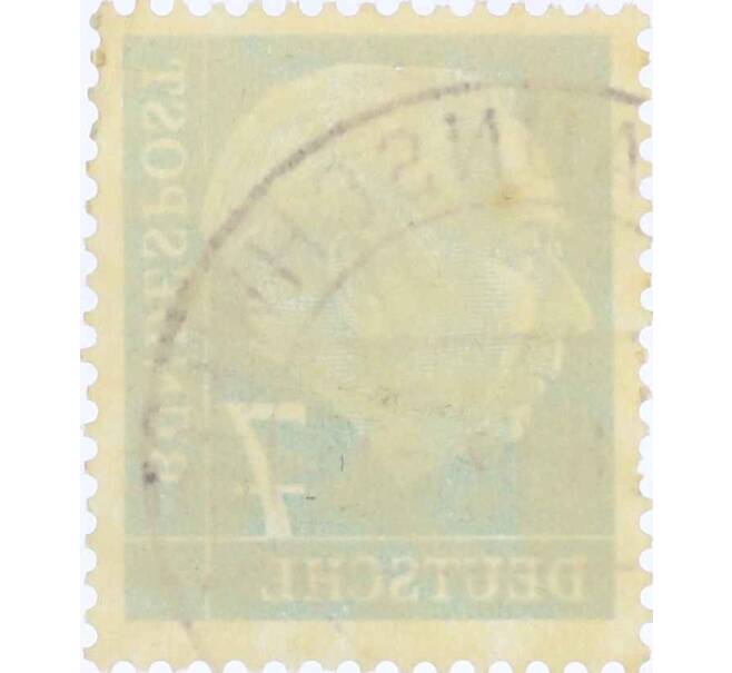 Почтовая марка 7 пфеннигов 1954 года Западная Германия (ФРГ) «Теодор Хойс» (Артикул: T11-26123) — Фото №2