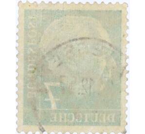 Почтовая марка 7 пфеннигов 1954 года Западная Германия (ФРГ) «Теодор Хойс» — Фото №2