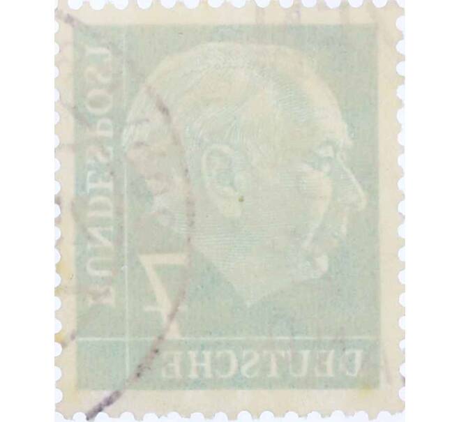 Почтовая марка 7 пфеннигов 1954 года Западная Германия (ФРГ) «Теодор Хойс» (Артикул: T11-26126) — Фото №2