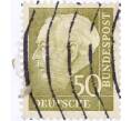 Почтовая марка 50 пфеннигов 1954 года Западная Германия (ФРГ) «Теодор Хойс» (Артикул: T11-26158) — Фото №1