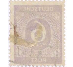 Почтовая марка 6 пфеннигов 1946 года Германия (Союзная Оккупационная зона)