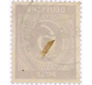 Почтовая марка 6 пфеннигов 1946 года Германия (Союзная Оккупационная зона)