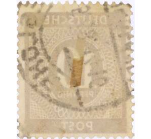 Почтовая марка 10 пфеннигов 1946 года Германия (Союзная Оккупационная зона)