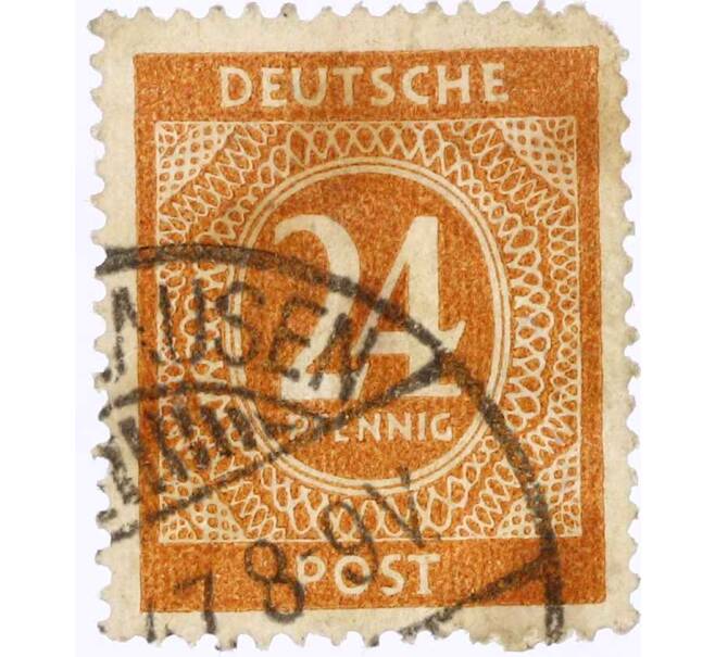 Почтовая марка 24 пфеннигов 1946 года Германия (Союзная Оккупационная зона) (Артикул: T11-26189) — Фото №1