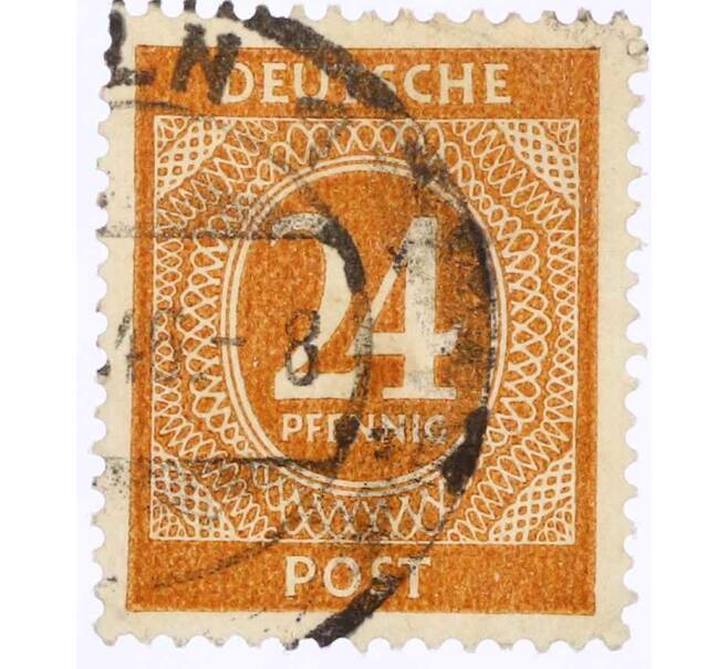 Почтовая марка 24 пфеннигов 1946 года Германия (Союзная Оккупационная зона) (Артикул: T11-26190) — Фото №1