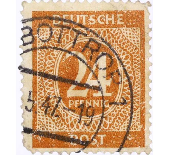 Почтовая марка 24 пфеннигов 1946 года Германия (Союзная Оккупационная зона) (Артикул: T11-26191) — Фото №1