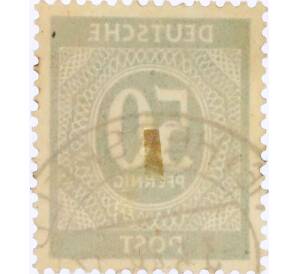 Почтовая марка 50 пфеннигов 1946 года Германия (Союзная Оккупационная зона)